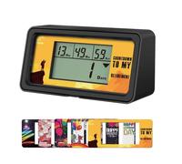 YOOREAL 9999 Days Digital Countdown Days Timer Count Down Days Timer with 5 paper cards Backlight alerts for Retirement Vacation Wedding Christmas New Baby Classroom Lab Kitchen Cooking (HM200B)