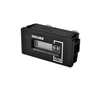 Yooreal (AC85-250V, DC60-150V) Hour Meter, Maintenance Remind, Resettable Hours For Generator Air Compressor Solar Heater Well Pump Boiler Oil Burner etc
