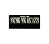 Yooreal Digital Kitchen Timer,Retirement Countdown Timer 9999 Days,Magnet Design,Loud Alarm,Tracks Wedding Vacation Working Cooking Baby birth (black)