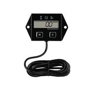 Yooreal Digital Tach Hour Meter,RPM Gauge Meter for Lawn Mower Scooter Dirt Bike Tractor Generator Air Compressor Marine Motorcycle Snowblower Pressure Washer
