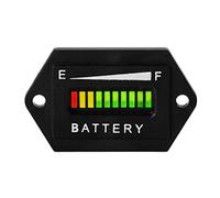 Yooreal LED 48V Battery Indicator Battery Monitor for Trojan Lead Acid Battery Powered Club Car Travel Trailer Forklift Scrubber Machine Ebike RV Electric Car