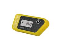 Yooreal Vibration Activated Hour Meter,Maintenance Intervals Reminder for Gas/Diesel Engine Powered Generator Compressor Motorcycle Snowblower Trailer Motor Grader Pressure washer. (Yellow)