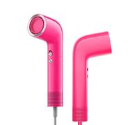 yoose Professional Ionic Hair Dryer - 110,000 RPM High-Speed Brushless Motor, 6-Level Noise Reduction, 4 Heat & 2 Speed Settings, Ultra-Lightweight 480g for HomeSalon/Business Trip/Travel(Pink)