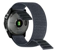 YOOSIDE Hook and Loop Nylon Watch Strap for Garmin Fenix 8 43mm / epix Pro 42mm/ Fenix 7S / Fenix 6S / Fenix 5S / Instinct 2S, 20mm Quick Dry Ultralight Sport Wrist Band for Descent Mk2S (Grey)