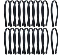 Yoosit 20 Pack DIY Metal Headbands (Back C-1 cm/ 0.4" Wide)