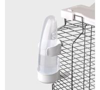 YOOSO WING Bird Feeder Automatic Bird Water Dispenser for Cage No Mess Parrot Feeder Automatic, PP Material, 200ml/6.8fl oz (1PC)