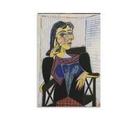 YOOSONG Spanish Cubist Painter Pablo Picasso Portrait of Dora Marr Poster Canvas Painting Poster Wall Art Decorative Picture Prints Modern Decor 08x12inch(20x30cm)