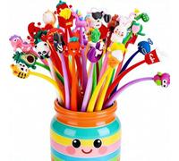 Yoosso 30 Mini Shake Gel Pens, Pass The Parcel Prizes Party Bag Fillers