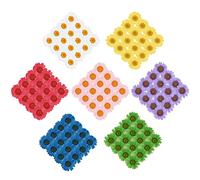 YoothBro 84Pcs Dried Daisy Pressed Flowers Real Nature Flowers Set for Resin DIY Jewelry Candle Soap Vase Making Nail Card Scrapbook Art Craft Floral Decors