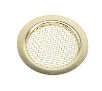 Yootones 1Pcs Guitar Screened Sound Hole Insert, Speaker Grills Mesh, Gold