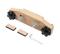 Yootones 1Set Solid Maple Guitar Bridge Clamp with Cork Gasket L-Wrench for Classical/Acoustic Guitar Accessory Luthier Tools
