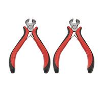 Yootones 2Pcs Professional Guitar Bass String Fret Puller Removal Cutting Pliers Fret Nipper for Luthier Repair Tool