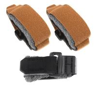 Yootones 3PCS Guitar String Mute Damper Guitar String Cover Tape Fingerboard Mute Tape Compatible with Guitar Bass Musical Instrument (Orange)