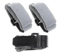 Yootones 3PCS Guitar String Mute Damper Guitar String Cover Tape Fingerboard Mute Tape Compatible with Guitar Bass Musical Instrument (Grey)