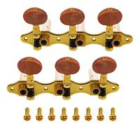 Yootones Classical Guitar Tuners Machine Heads Tuning Keys String Pegs 3L 3R 1:14 Compatible with Classical Guitar