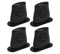 Yootones Small Ukulele Humidifier for Sopranos, Concerts, Tenors and Baritone - 4Pcs Set, Black