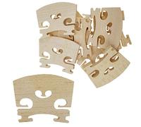 Yootop 10 Pcs Maple 1/2 Violin Bridge Cut to Fit Violin Parts