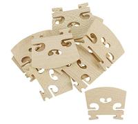 Yootop 10 Pcs Maple 3/4 Violin Bridge Cut to Fit Violin Parts