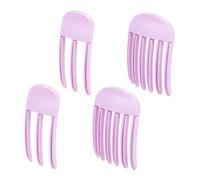 YOOUMI Shaping Comb，4pcs Volumizing Hair Clips,Fluffy Hair Bundle Hair Styling Comb, Hair Root Lifting Clips,3/6 Tooth High Artificial Hair Roots on the top of the Head Fluffy Clip