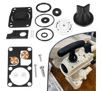 YOOWEE 29045-3000 Replacement for Jabsco Marine Manual Toilet Service Kit, Fit for 29090-3000 Compact & 29120-3000 Household Series Toilet (2008 and Up), 29045-3000 Twist N Lock Service Kits
