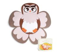 YooxArmor Baby Bath Flower Support Pad for 0-6 Months Newborn,Owl