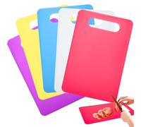 Yooyan 5 Piece Coloured Chopping Board Set