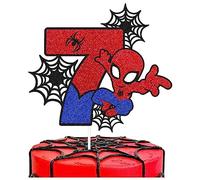 YOOYEH 1 PCS Party Cake Toppers, Cartoon Movie Themed Happy Birthday Party Supplies Decorations for Boys Girls Decorations (1th) (1th) (7th)
