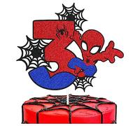 YOOYEH 1 PCS Party Cake Toppers, Cartoon Movie Themed Happy Birthday Party Supplies Decorations for Boys Girls Decorations (1th) (1th) (3th)