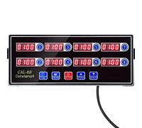 YOOYIST Commercial 8 Channel Kitchen Timer Digital Restaurant Timers Professional Loud Alarm Cooking Reminder for Food Truck Fryer Bakery Pizza Coffee Heavy Duty