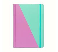 Yop & Tom Contrast Lined Journal - A5 Notebook - Lilac & Mint