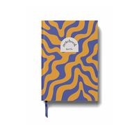Yop & Tom Lined Notebook (A5) - Electric Maze - Hardback Journal - Medium Ruled
