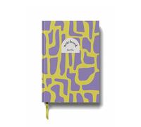 Yop & Tom Lined Notebook (A5) - Purple Islands - Hardback Journal - Medium Ruled
