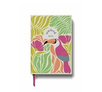Yop & Tom Lined Notebook (A5) - Toucan Tapestry - Hardback Journal - Medium Ruled