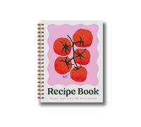 Yop & Tom Recipe Book (A5) - Write Your own Recipe Journal - Family Cookbook - Red Tomatoes