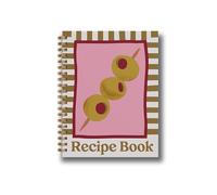 Yop & Tom Recipe Journal (A5) - Write Your own Recipe Book (Olives)