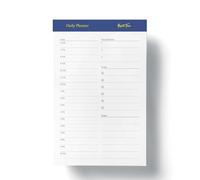 Yop & Tom Tear-Off Pad - Daily Planner (A5) - Blue