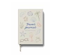 Yop & Tom Travel Journal - Holiday Memory Book with Lined Pages, Travel Planner, Packing Guide, Destination Research, World Map & Travel Bucket List Journal - Icons