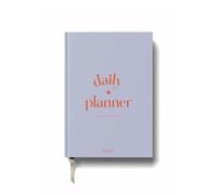 Yop & Tom Undated Daily Planner - Productivity Planner - Weekly and Daily Organizer with Time Slots - Purple & Orange