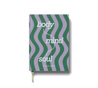 Yop & Tom Wellness Journal - Self Care Journal & Mindfulness Diary, Gratitude Notebook, 192 Pages Hardcover, Body Mind Soul