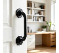 Yopappol 1 Pack Barn Door Pull Handle, 300mm Hardware for Garden Gate | Rust-Resistant, Vintage, Gate Handle For Shed Cabinet, Garage, Wardrobe(60cm(23.62 in))