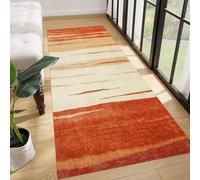 Yopappol Indoor Area Rug, Modern Orange Yellow Floor Carpet Decor for Living/Bedroom Entryway Kitchen - 1m 1.5m 2m 2.5m 3m 3.5m 4m 4.5m 5m 5.5m 6m Custom Length (Size : 60×450cm/2ft×14.8ft)