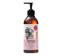 YOPE Cherry and Almond Milk Natural Shower Gel, Hydrating Wash, 400 ml | Sweet Marzipan Scent, Tapioca Honey to Support Skin Barrier, Moisturising Glycerin and Inulin, Plant Based Cleansers