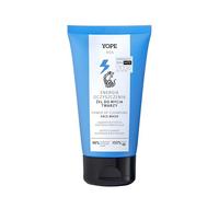 YOPE Gel limpiador facial | Para hombres | Lava y exfolia eficazmente la piel muerta. Apoya la regeneración de la piel | Reduce los poros | Fitocidas del árbol Sugi | 98% Ingredientes naturales | 50ml