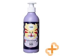YOPE Natural Shower Gel for Children Cranberry Lavender 400ml Cleansing