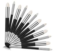 Yopeissn 12 PCS Artist Blending Sponge Pen Double Headed Washable Rubbing Sponge Brush As Shown Drawing Tools Dual Tip Sketching Wipe Pen