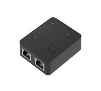 Yopeissn 2 Port Gigabit Network Switch RJ45 Switch Network Splitter Cable Extender 1000mbps Selector Adapter 1 in 2 Out Black