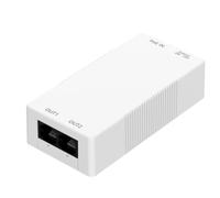 Yopeissn 2 Port Gigabit POE Repeater 1 to 2 PoE Extender with IEEE802.3af/At Lighting Protection PlugandPlay 48V 30W