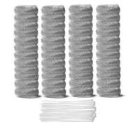 Yopeissn 24 PCS Washing Machine Drain Lint Tra, Lint Traps, Lint Catcher for Washing Machine, with 24 Nylon Cable Ties