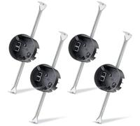 Yopeissn 4Pcs Ceiling Fan Brace,Adjustable 14-24.5Inch Electrical Box with Support Bars,for Ceiling Fan & Light Fixture Installs