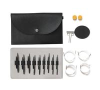 Yopeissn 5+8 Sleeve Needles Aluminum Oxide Removable Circular Needle Set Interchangeable Circular Needle Knitting Tool
